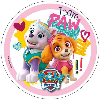 Obrázek WAFER DISCS D21 PAW PATROL PINK (12 ks/bal)