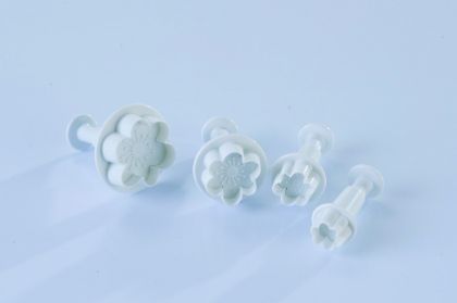 Obrázek SADA VYKRAJOVÁTEK "KYTKA SE 6 LÍSTKY" 4ks