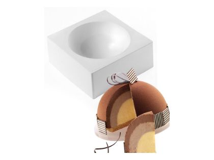 Obrázek Formy polosféra ZUC160 (6ks + 1xtác 60x40cm) 