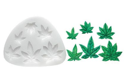 Obrázek SLK141 - LEAVES WHITE