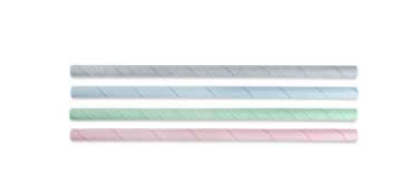 Obrázek PAPÍROVÉ BRČKO MIX 4 PASTELOVÝCH BAREV Ø 0,8cm x 20cm (21 x 150 ks)