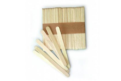 Obrázek SET 500 BASTONCINI-DŘÍVKA NA NANUKY 11,4 cm (500ks) (S)