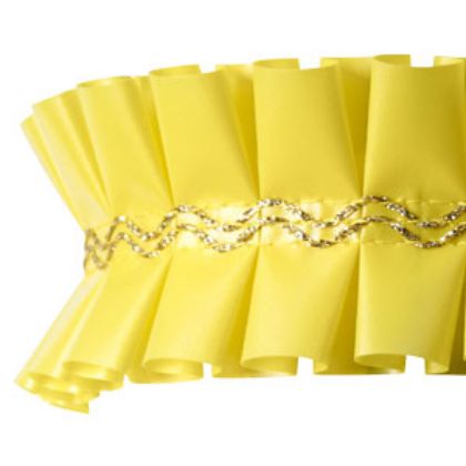 Obrázek YELLOW "AROUND THE CAKE" RIBBON