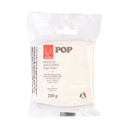 Obrázek FONDANT POP WHITE 250g (24 ks/bal) 