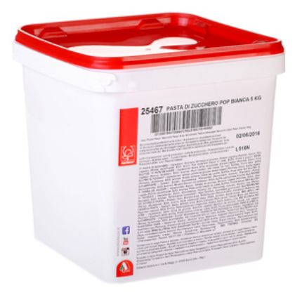 Obrázek POP SUGAR PASTE 5KG WHITE