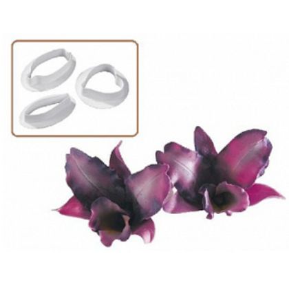 Obrázek SADA VYKRAJOVÁTEK "ČÍNSKÁ ORCHIDEJ" 3ks