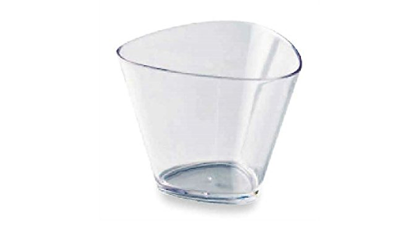 Obrázek WHITE GLASS TRIANGLE 175ML (100ks)