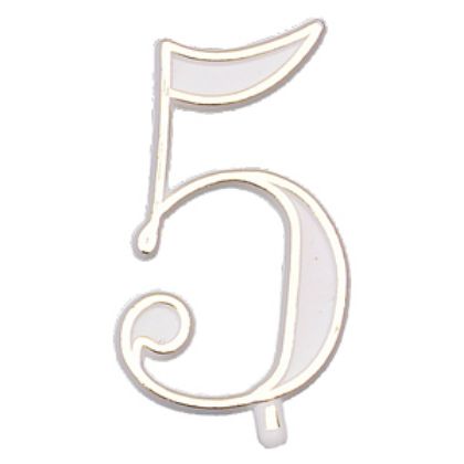 Obrázek PLASTIC NUMERAL 5 (100 ks/bal)