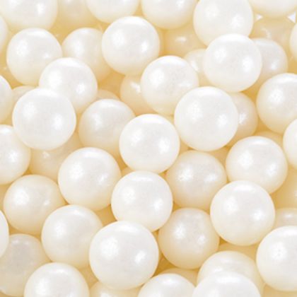 Obrázek WHITE PEARLY PEARLS (1kg) (původně 25680G)