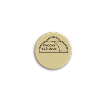 Obrázek BLISTER TONDO WHITE 3,8cm - OVOCNÝ SVĚTOZOR (408ks) (S)