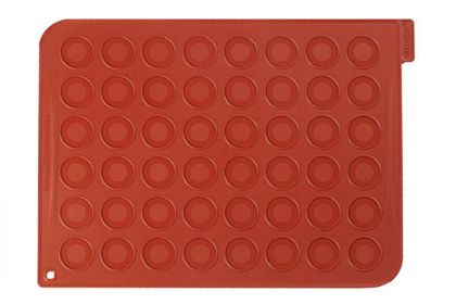 Obrázek SILIKONOVÝ PLÁT - 48ks Macarons - 30x40cm 