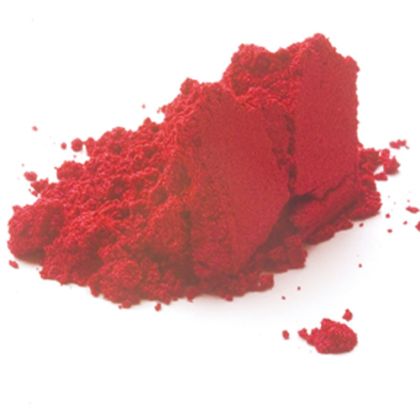 Obrázek LCP008 perleťová barva v prášku ČERVENÁ