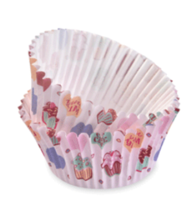Obrázek BAKING CUPS FOR GIRL D7CM (50 PCS)(MAMI)