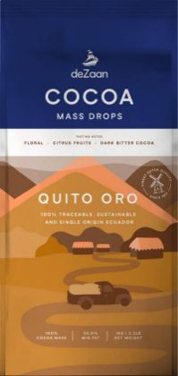 Obrázek KAKAOVÁ HMOTA QUITO ORO V PECKÁCH 20x1kg