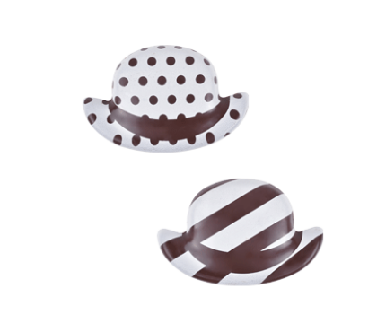 Obrázek DARK CHOCOLATE BOWLER (36 pz) 