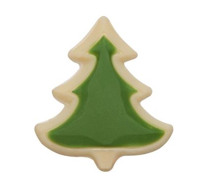 Obrázek CHRISTMAS TREE 3D WHITE/GREEN 150 kusů v balení 