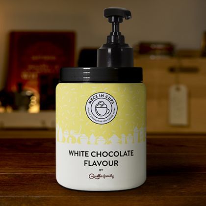 Obrázek WHITE CHOCOLATE FLAVOUR BY QUELLA FAMILY 6 x 1,2 KG