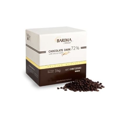Obrázek CHOCOLATE DARK 72% - 3 kg (obj)