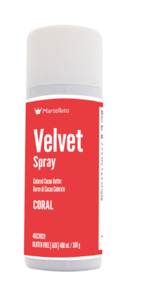 Obrázek 40LCV029 VELVET SPRAY KORÁLOVÁ 400 ML (12 ks/krt)