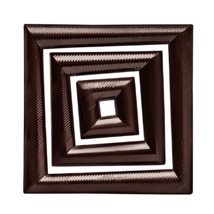 Obrázek SQUARES DARK SET 60 setů v balení 