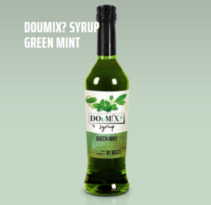Obrázek SYR-UP GREEN MINT (máta) 6 x 0,7 L