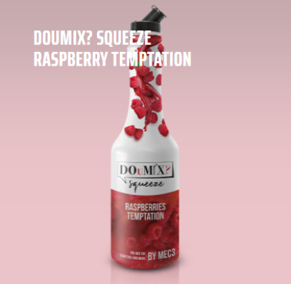 Obrázek RASPBERRIES TEMPTATION SQUEEZE (malina) 6 x 1,3 KG